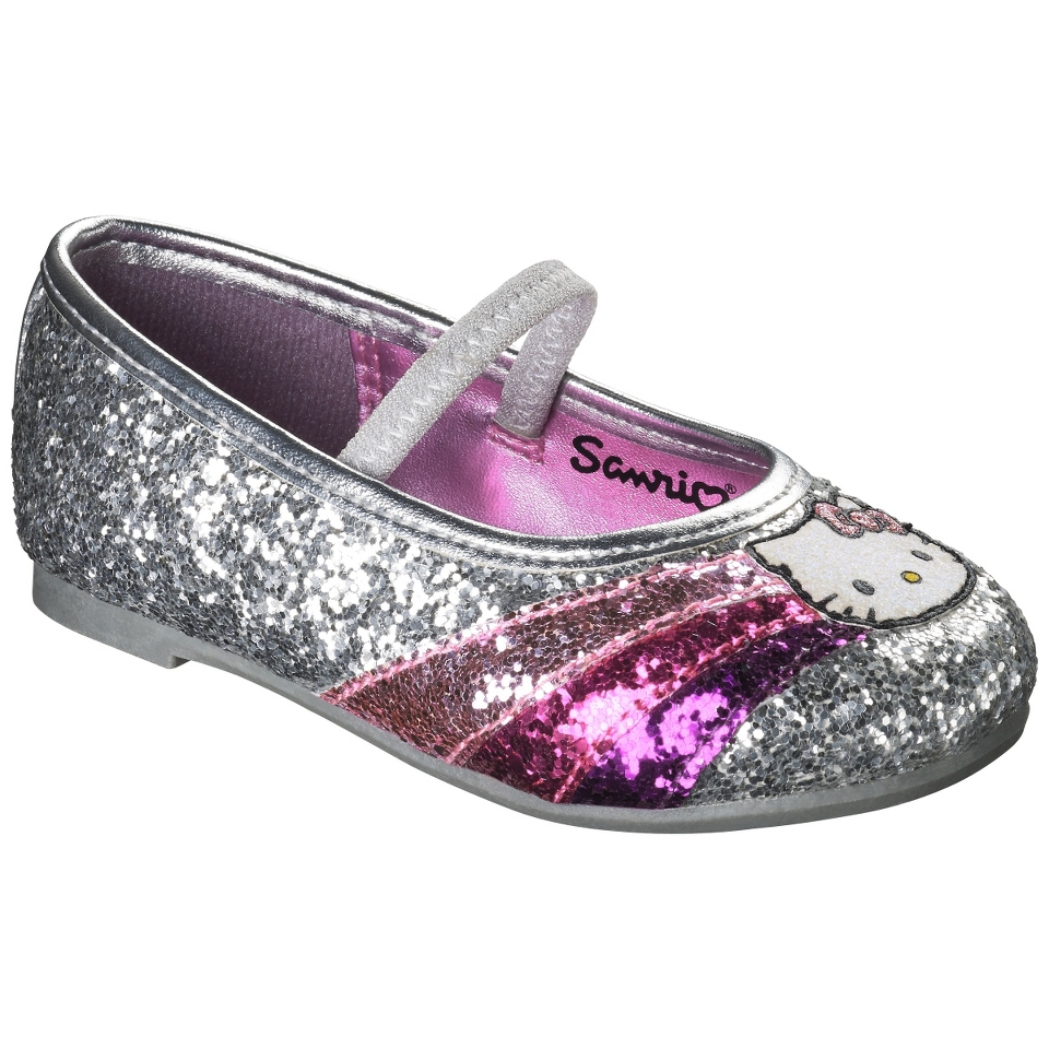 Toddler Girls Hello Kitty Ballet   Silver 7