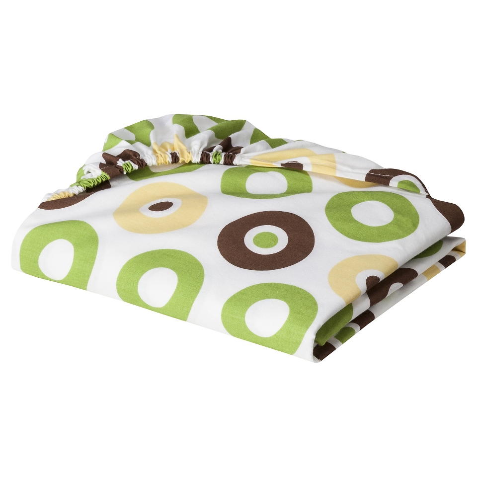 Mod Dots/Stripes Green Sheet