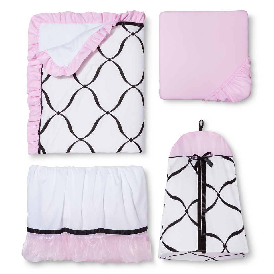11pac Princess Crib Set   Pink