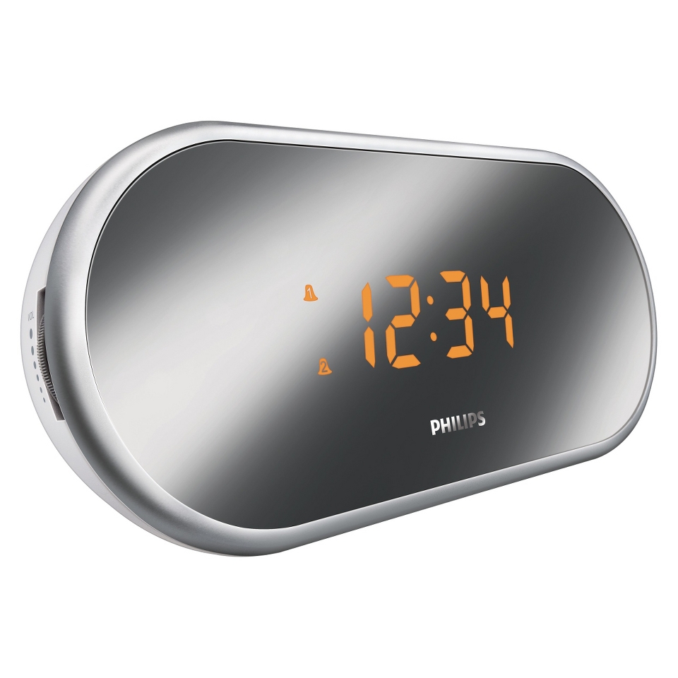 Philips Mirrored Clock (AJ1000/37)