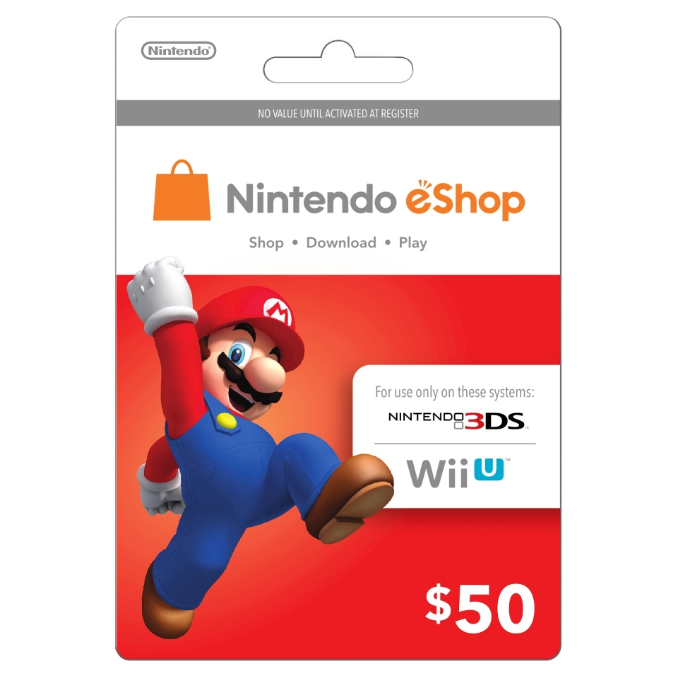 Nintendo eShop $50