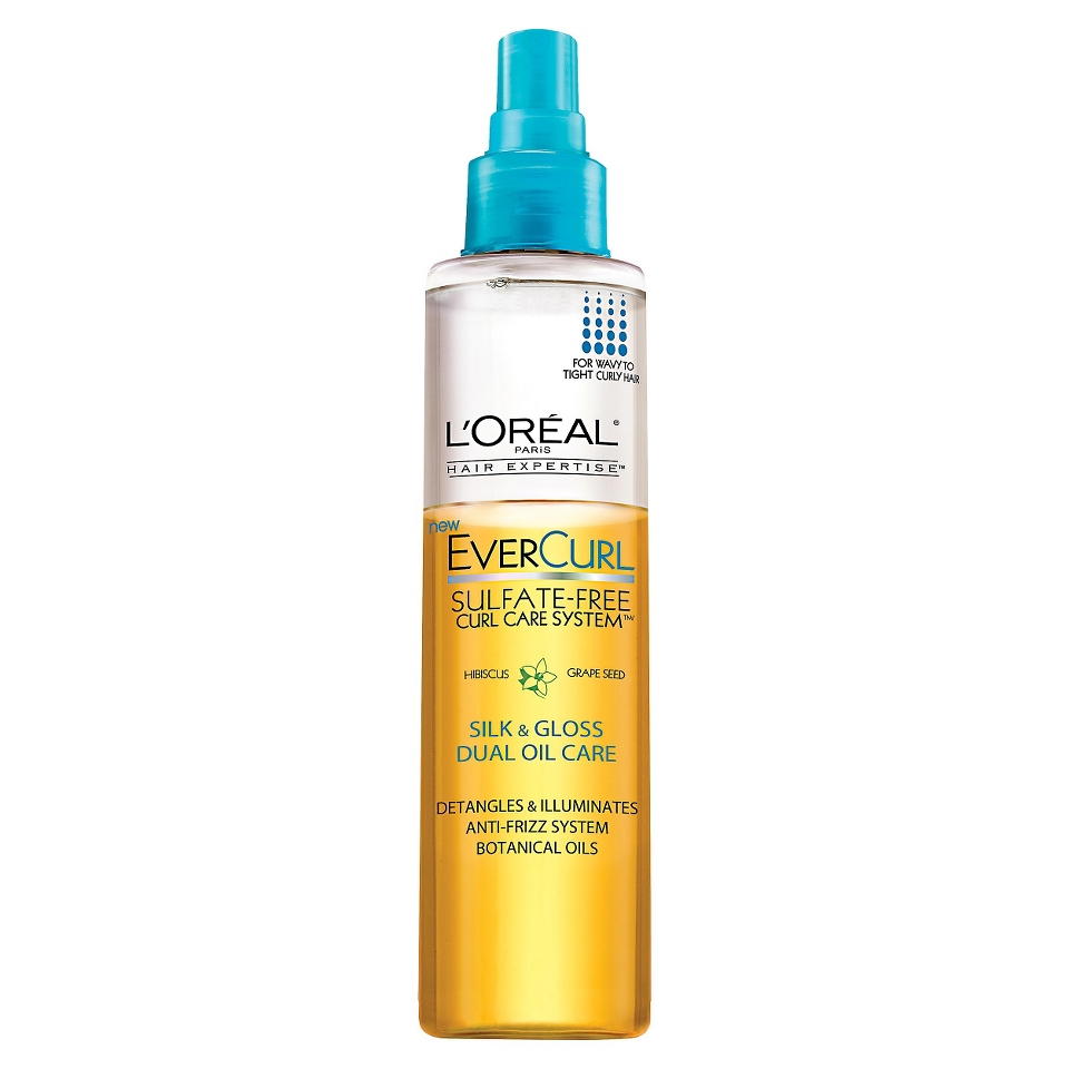 LOreal Paris EverCurl Silk & Gloss Dual Oil Care