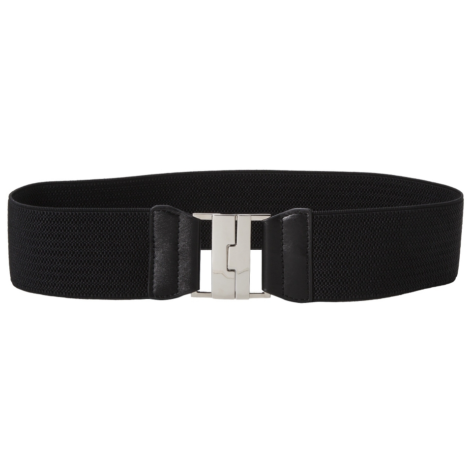 Merona Black Sporty Cinch Belt   M