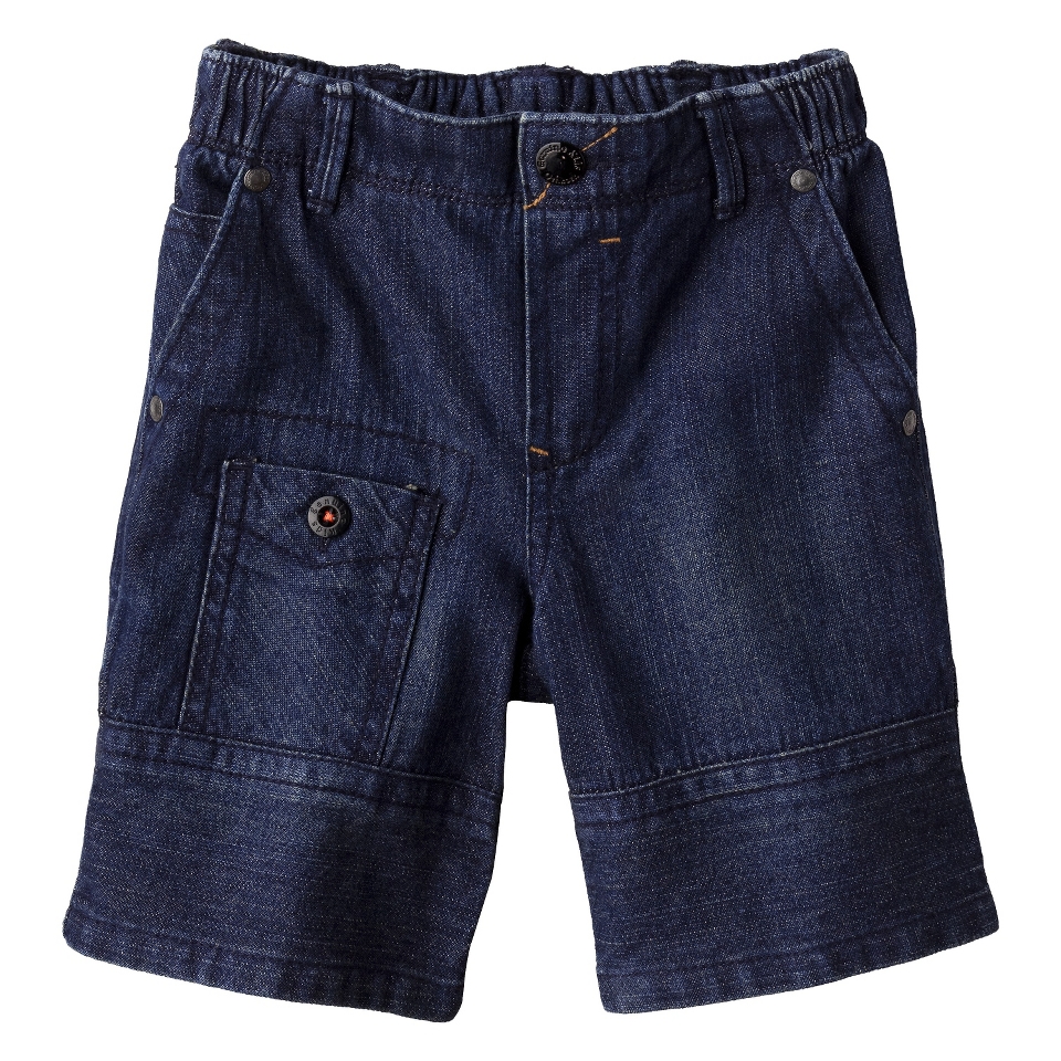 Genuine Kids from OshKosh Infant Toddler Boys Jean Short   Dark Blue 4T