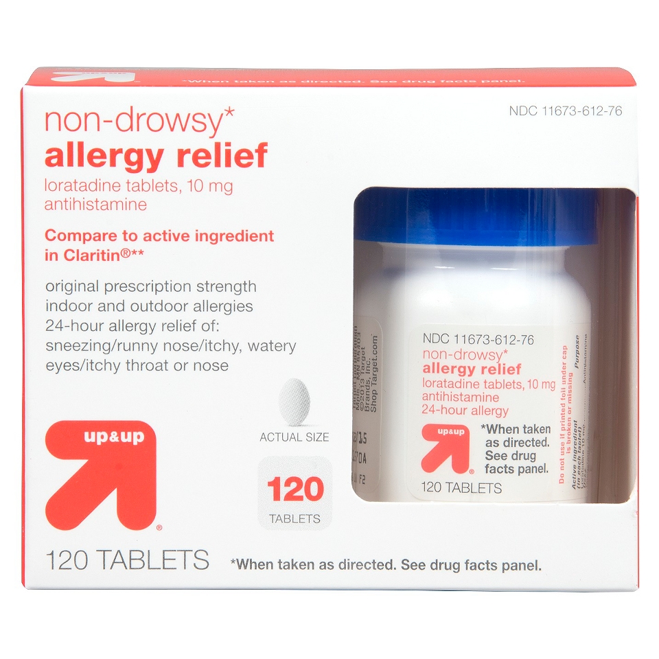 up&up Loratadine Allergy Relief Tablets   120 Count