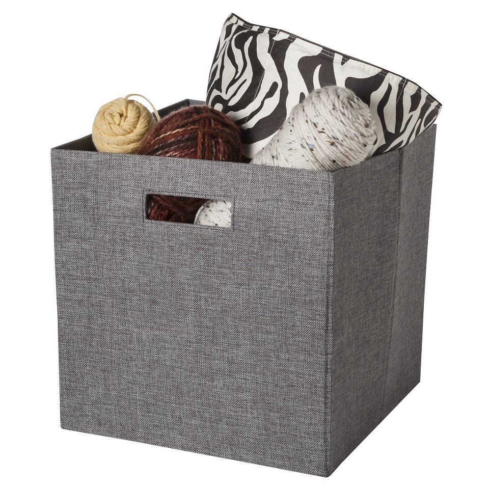 Threshold Storage Bin   Grey