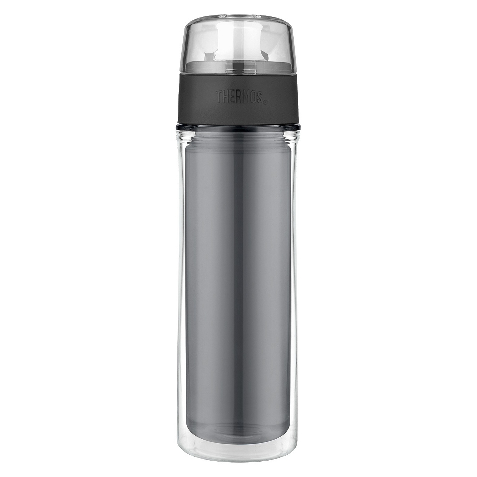 Thermos Double Wall Hydration Bottle   Smoke (18 oz)