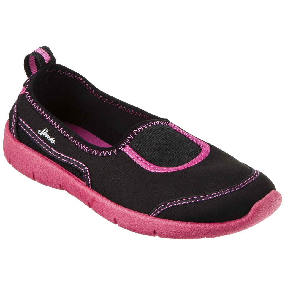 Speedo Jr. Girls Aquaskimmer Black/Pink   Small