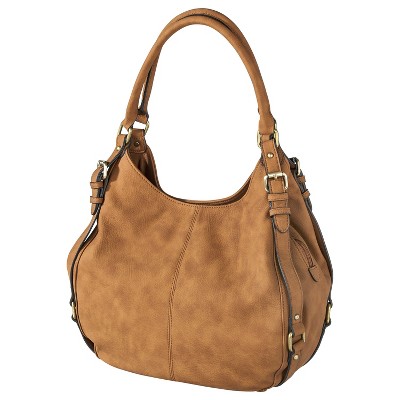 Womens Timeless Collection Large Hobo Faux Leather Handbag Brown – Merona™ – Target Inventory ...