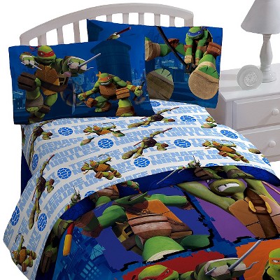 Teenage Mutant Ninja Turtles Twin Kids' Sheet Set : Target