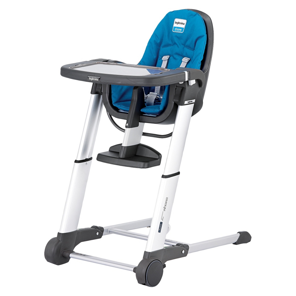 Zuma Gray Highchair   Light Blue