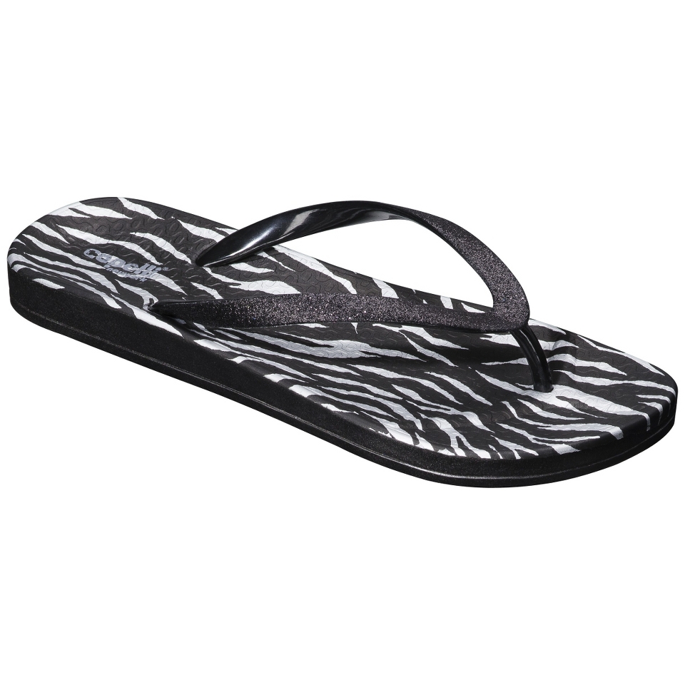 Womens Flip Flop   Zebra 7