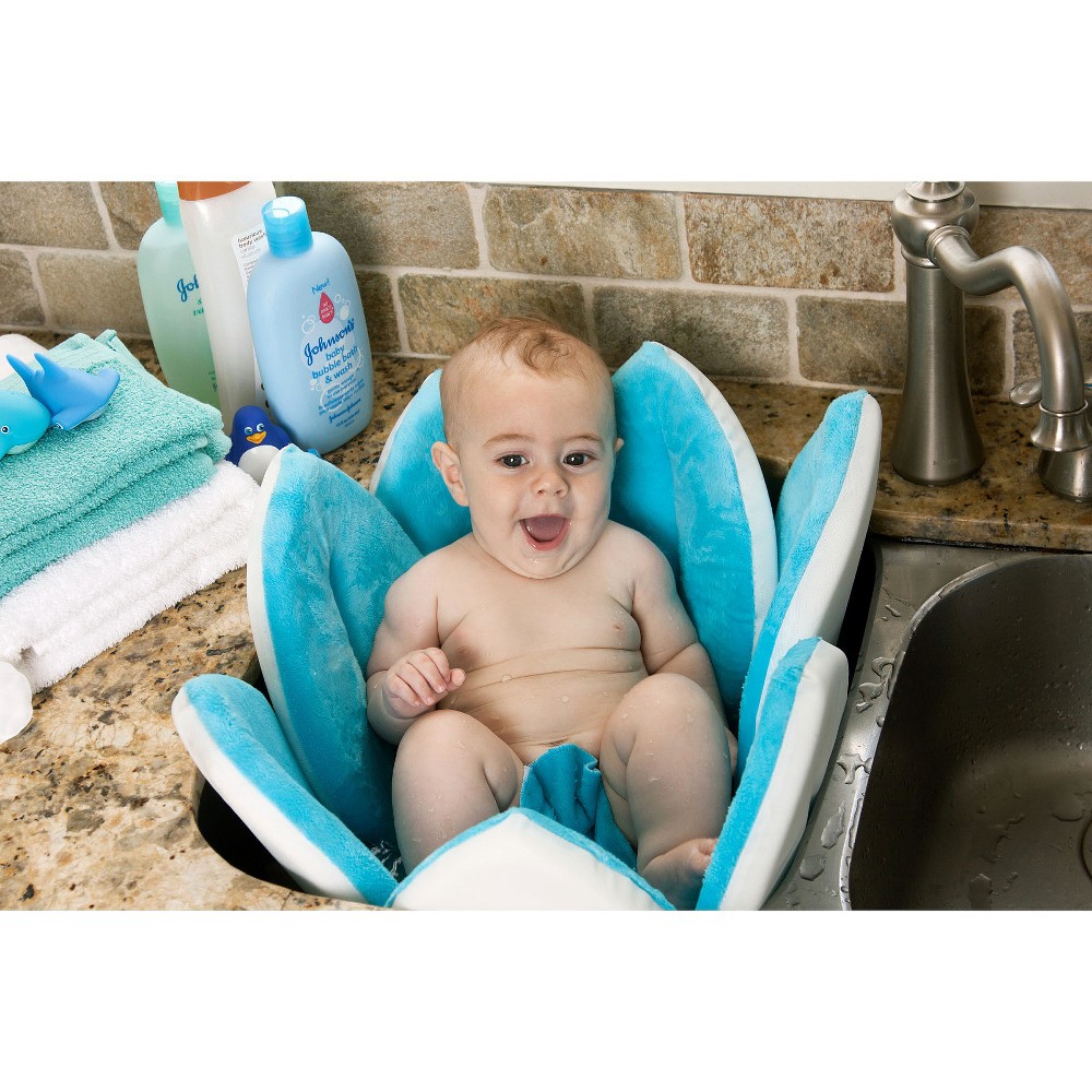 UPC 851238004038 product image for Blooming Bath Turquoise Baby Bath | upcitemdb.com