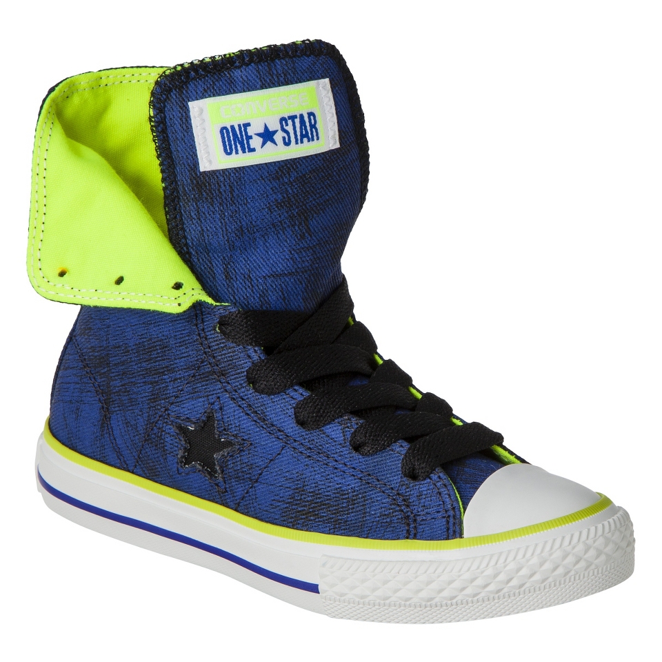 Boys Converse One Star High Top Sneaker   Navy 13