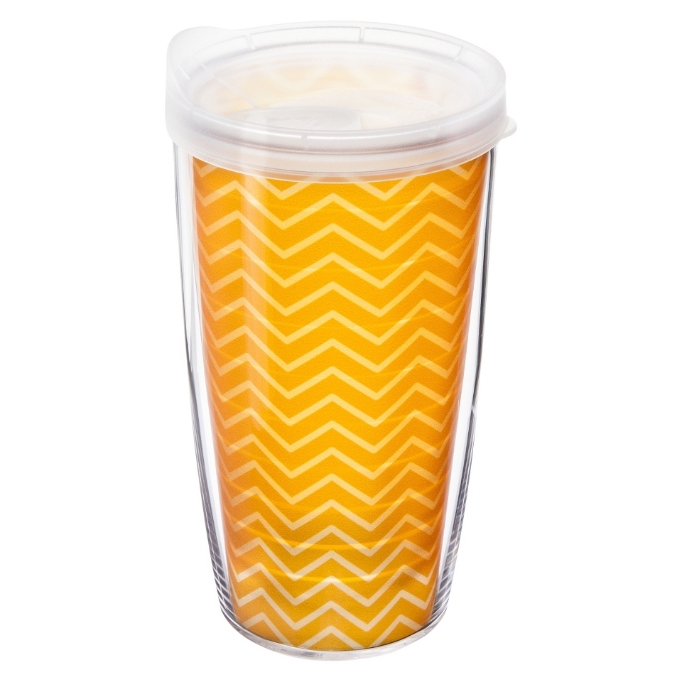 Tervis Chevron Tumbler   Orange (16 oz)