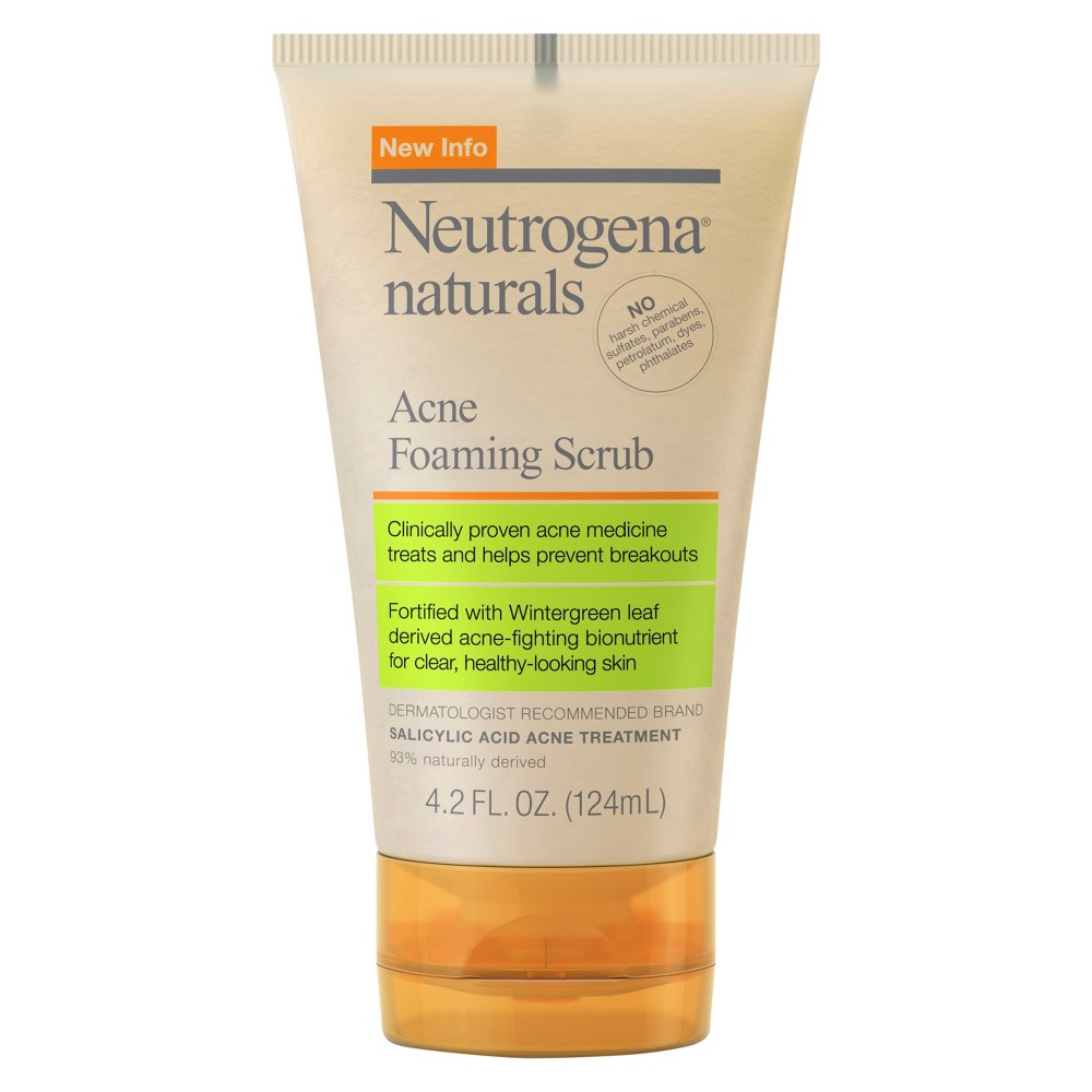 UPC 070501025246 product image for Neutrogena Naturals Acne Foaming Scrub | upcitemdb.com