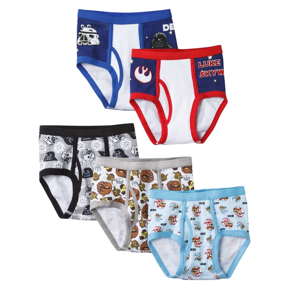 Angry Birds Boys 3 Pack Classic Brief   Assorted SIZE 6 Multicolor