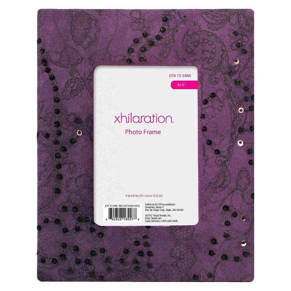 Xhilaration Picture Frame   Purple 4x6