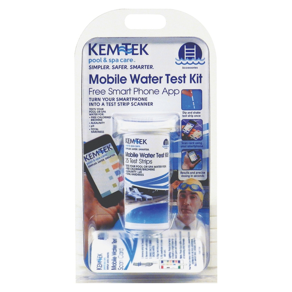 KEM TEK MOBILE WATER TEST KIT WITH FREE APP