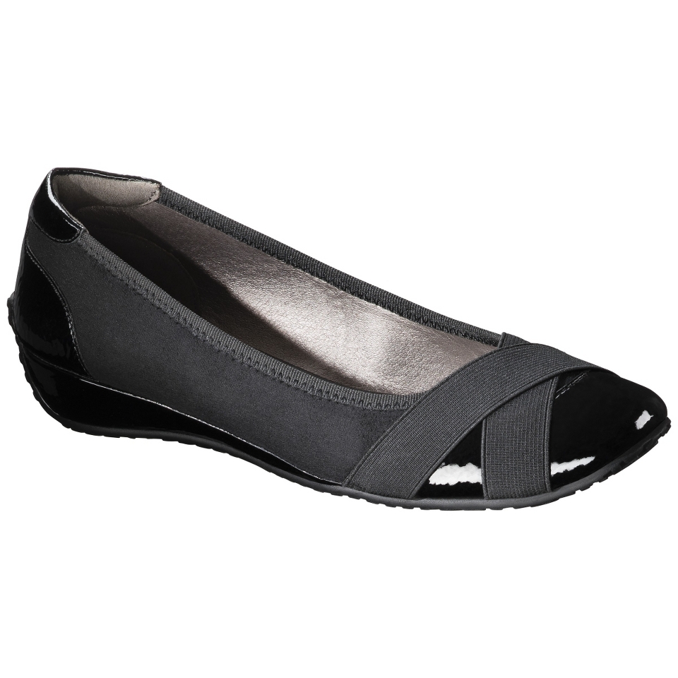 Womens Merona Tamsin Ballet Flat   Black 8.5