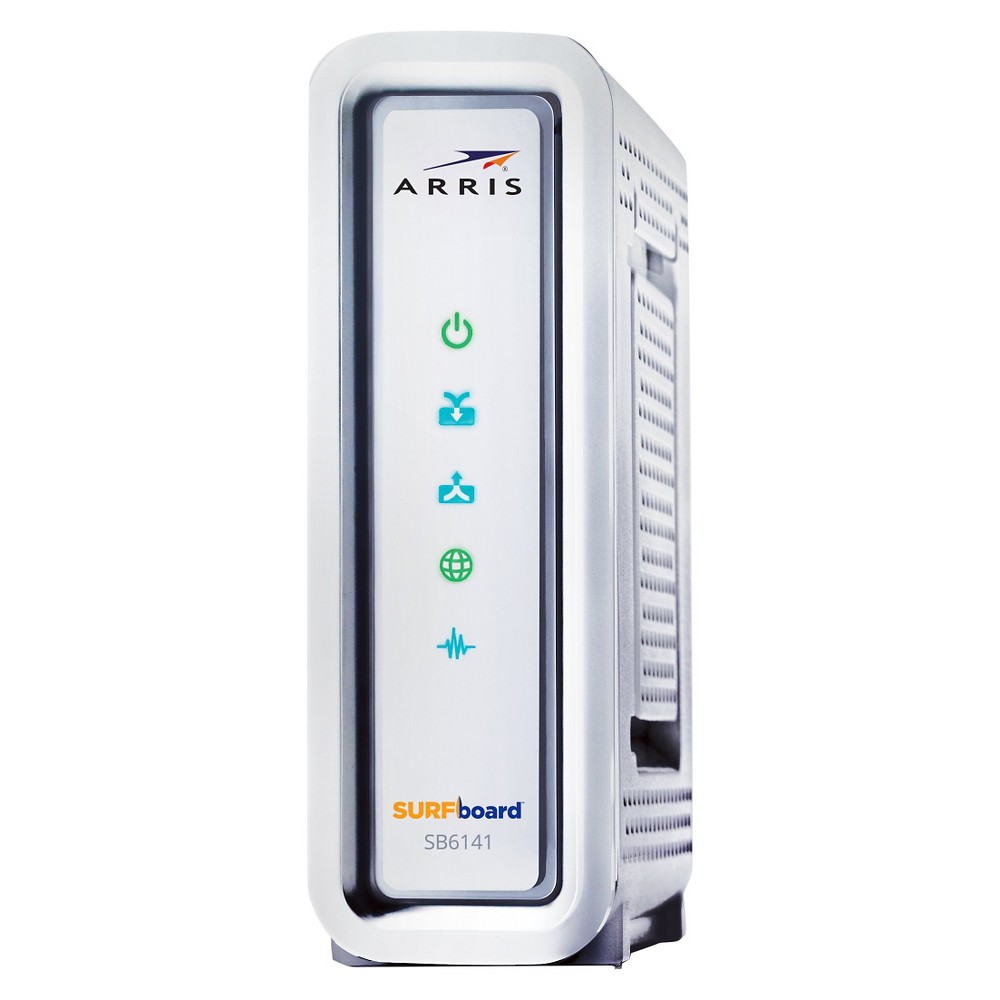 UPC 612572196199 product image for ARRIS / Motorola SB6141 Cable Modem - White (581902-022-00) | upcitemdb.com