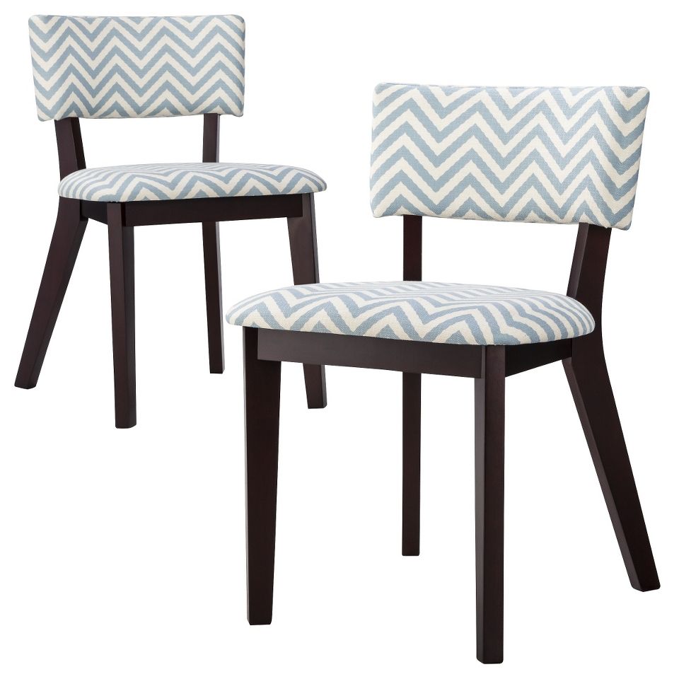 Dining Chair Kennedy Dining Chair Laguna Chevron   Set of 2