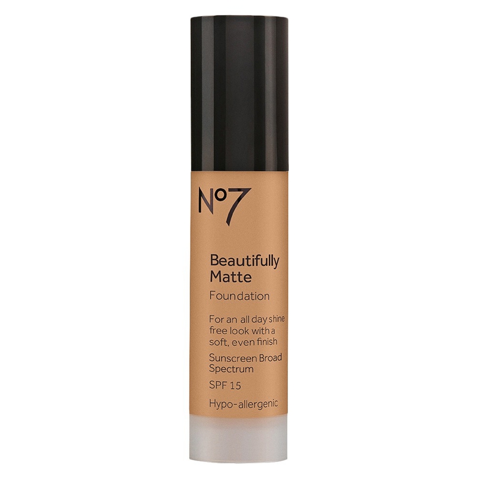 No7 Beautifully Matte Foundation SPF 15   Cool Beige (1.01)