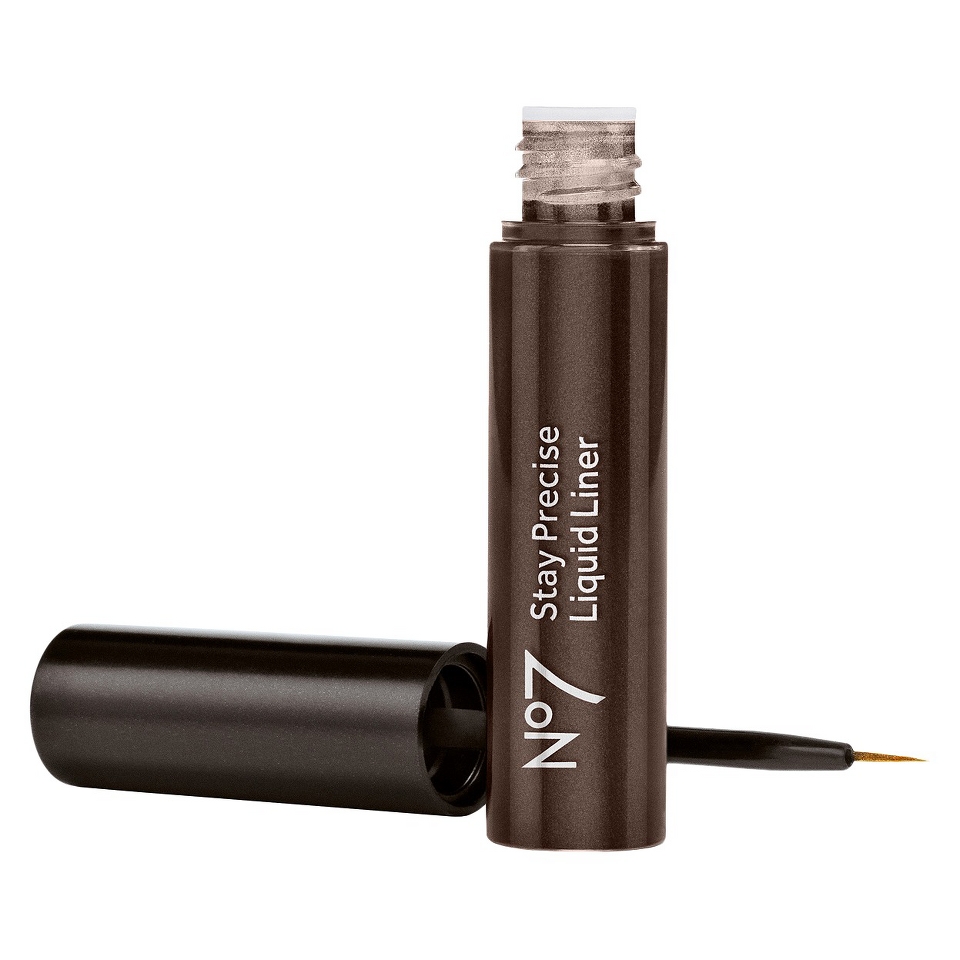 No7 Stay Precise Liquid Eye Liner   Brown/Black (0.10 oz)