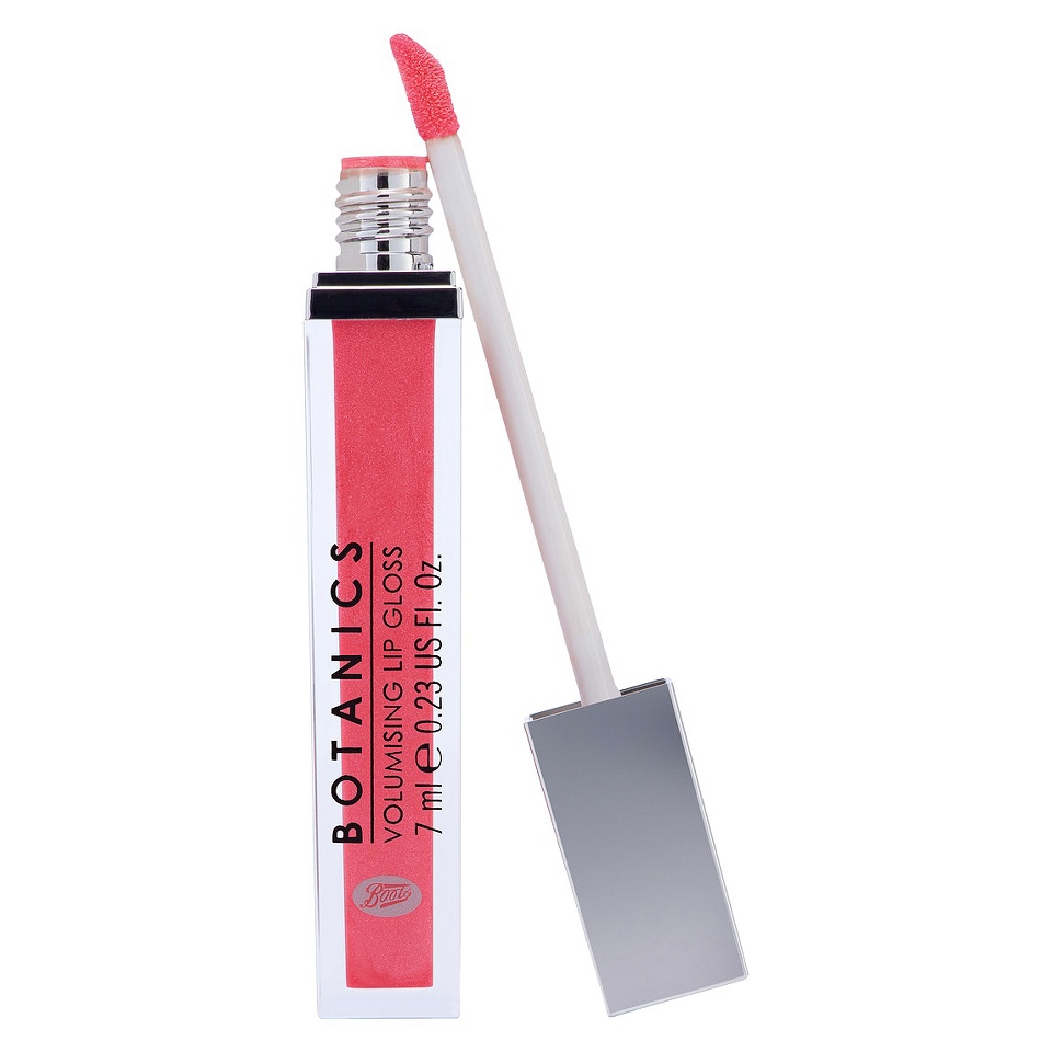 Boots Botanics Volumising Lip Gloss   Poppy