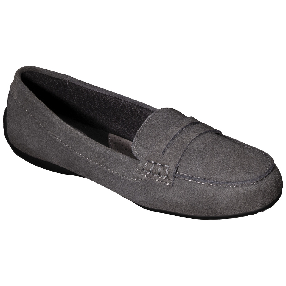 Womens Merona Mallory Driver Moc   Dark Grey 5.5