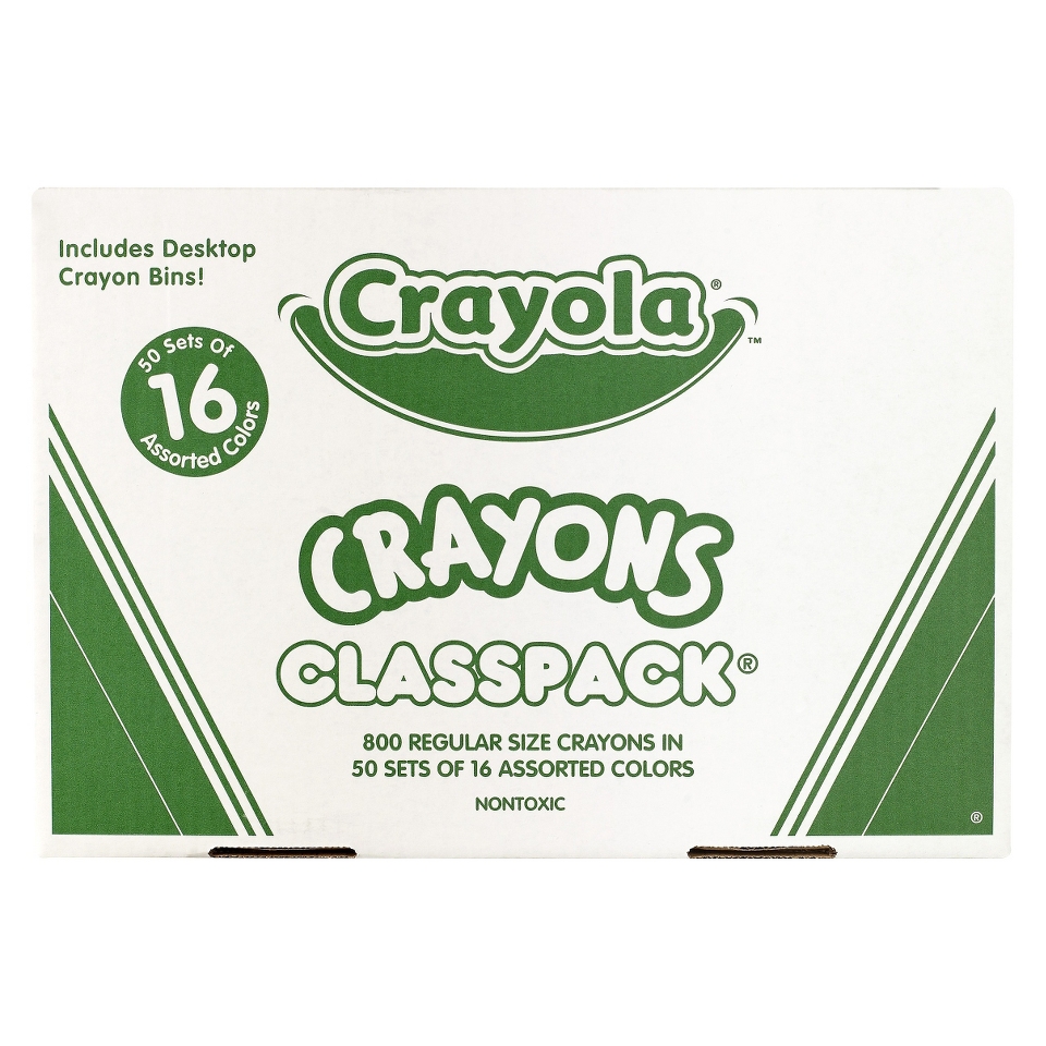 Crayola Crayon Classpack Regular Size   800 Count