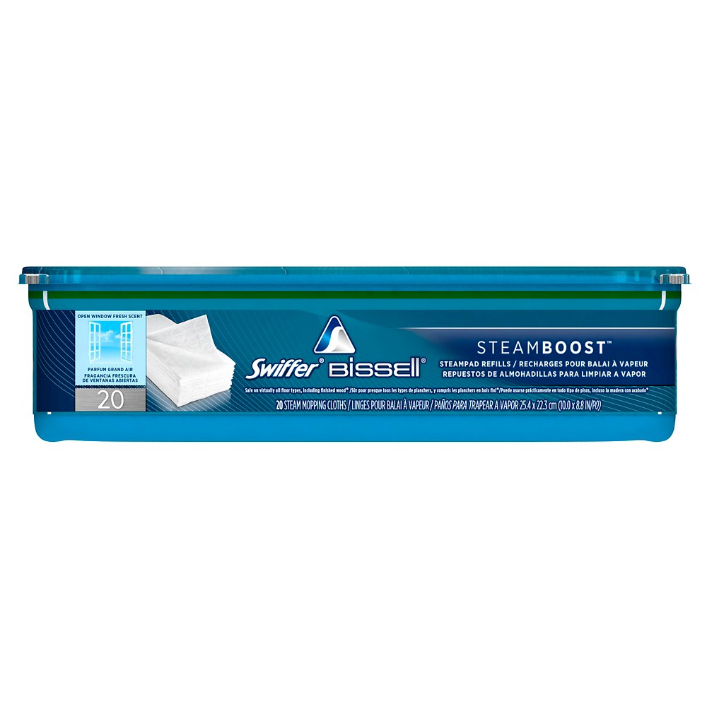 UPC 037000858027 product image for Swiffer Bissell SteamBoost Open Window Fresh Scent Steampad Refill 20 | upcitemdb.com