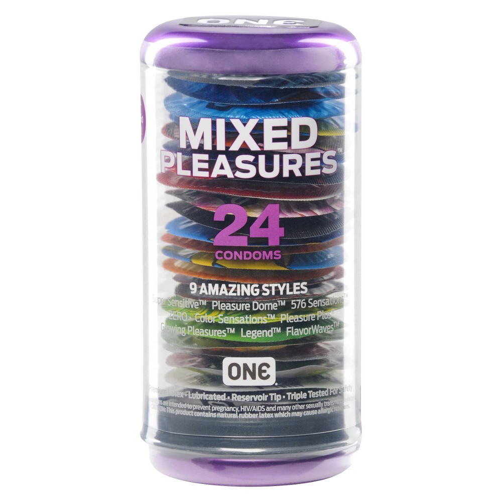 UPC 726893110243 product image for ONE Mixed Pleasures Condoms - 24 Count | upcitemdb.com