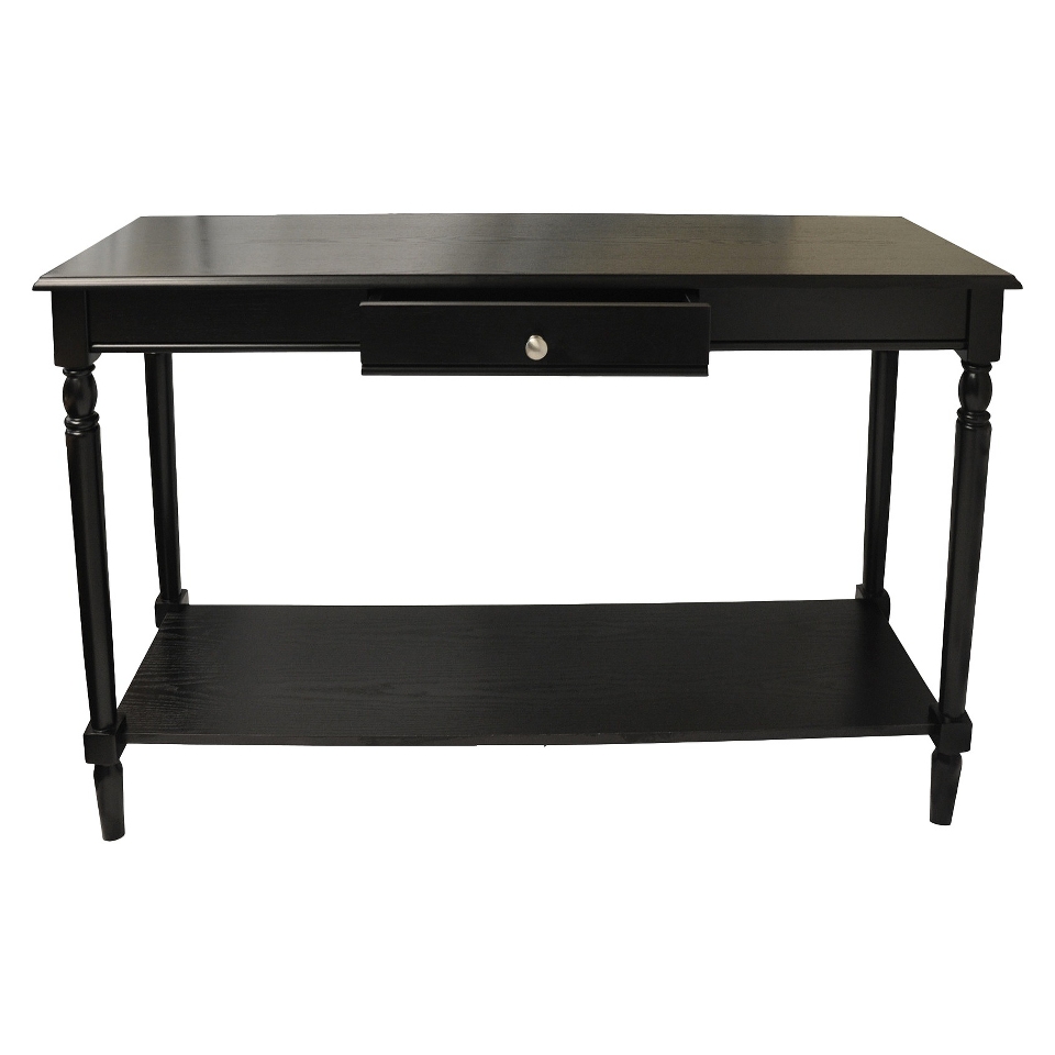 Console Table French Country Console Table   Black