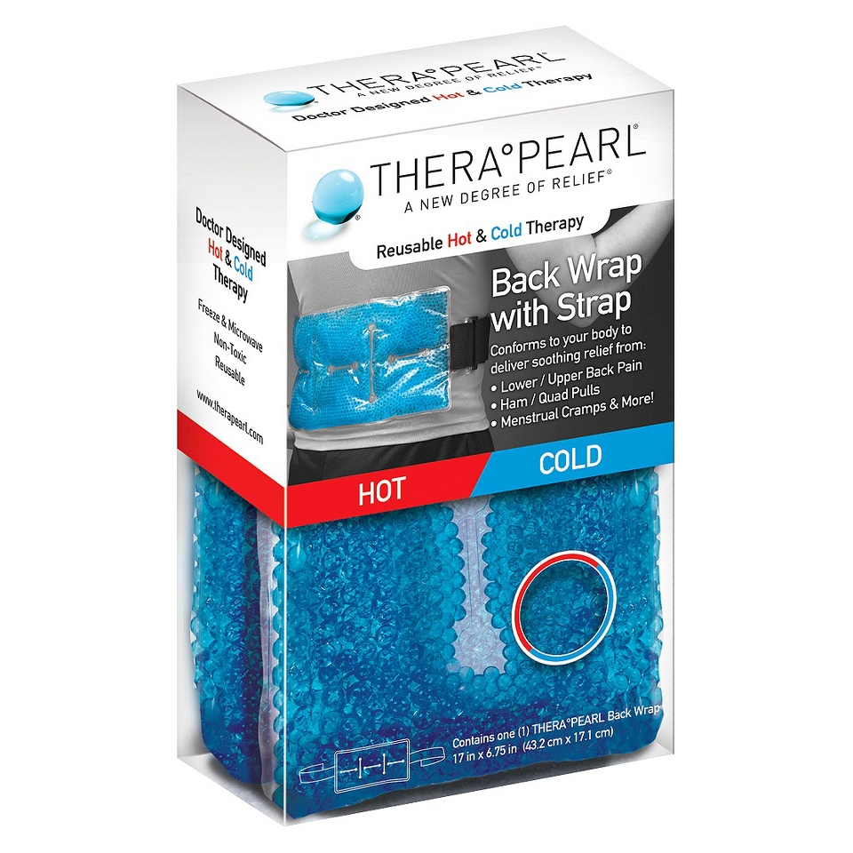 TheraPearl Reusable Hot & Cold Back Wrap