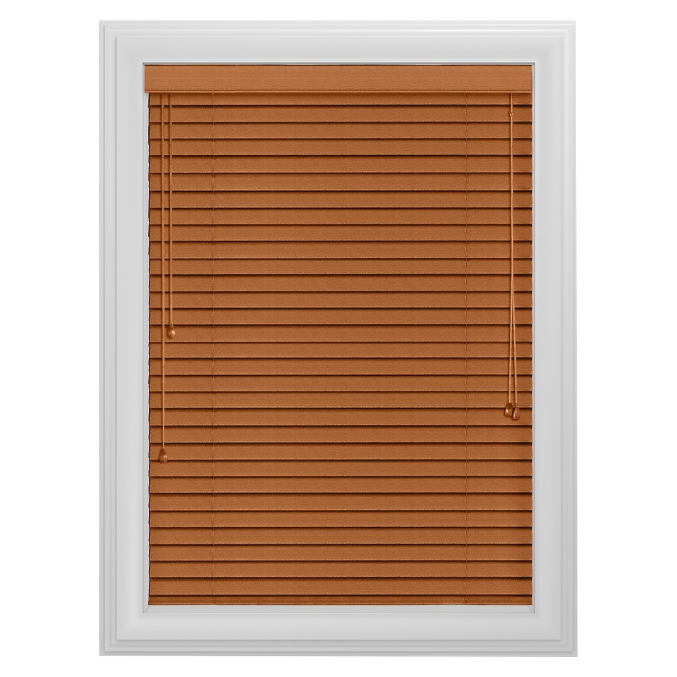 Bali Essentials 2 Real Wood Blind with No Holes   Acorn(27x72)