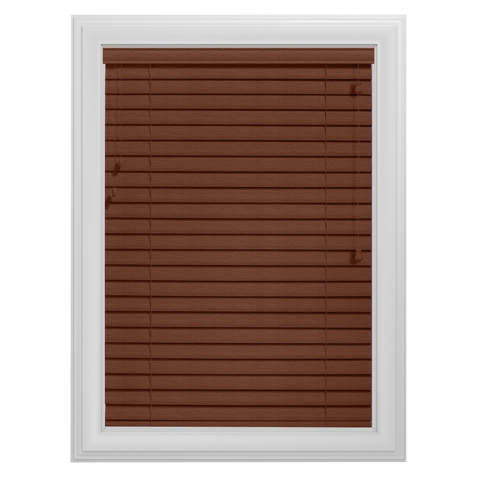 Bali Essentials 2 Faux Wood Blind   Walnut(30x72)