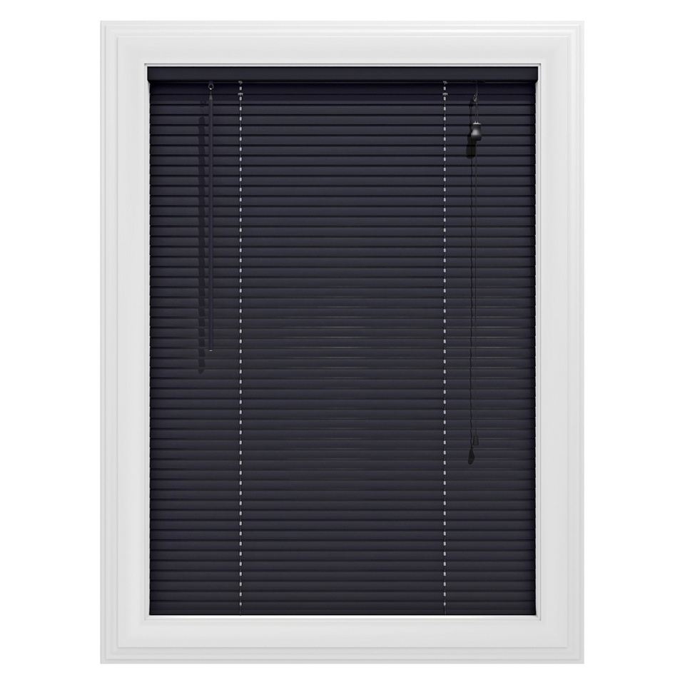 Bali Essentials 1 Premium Vinyl Horizontal Blind   Black(46x72)