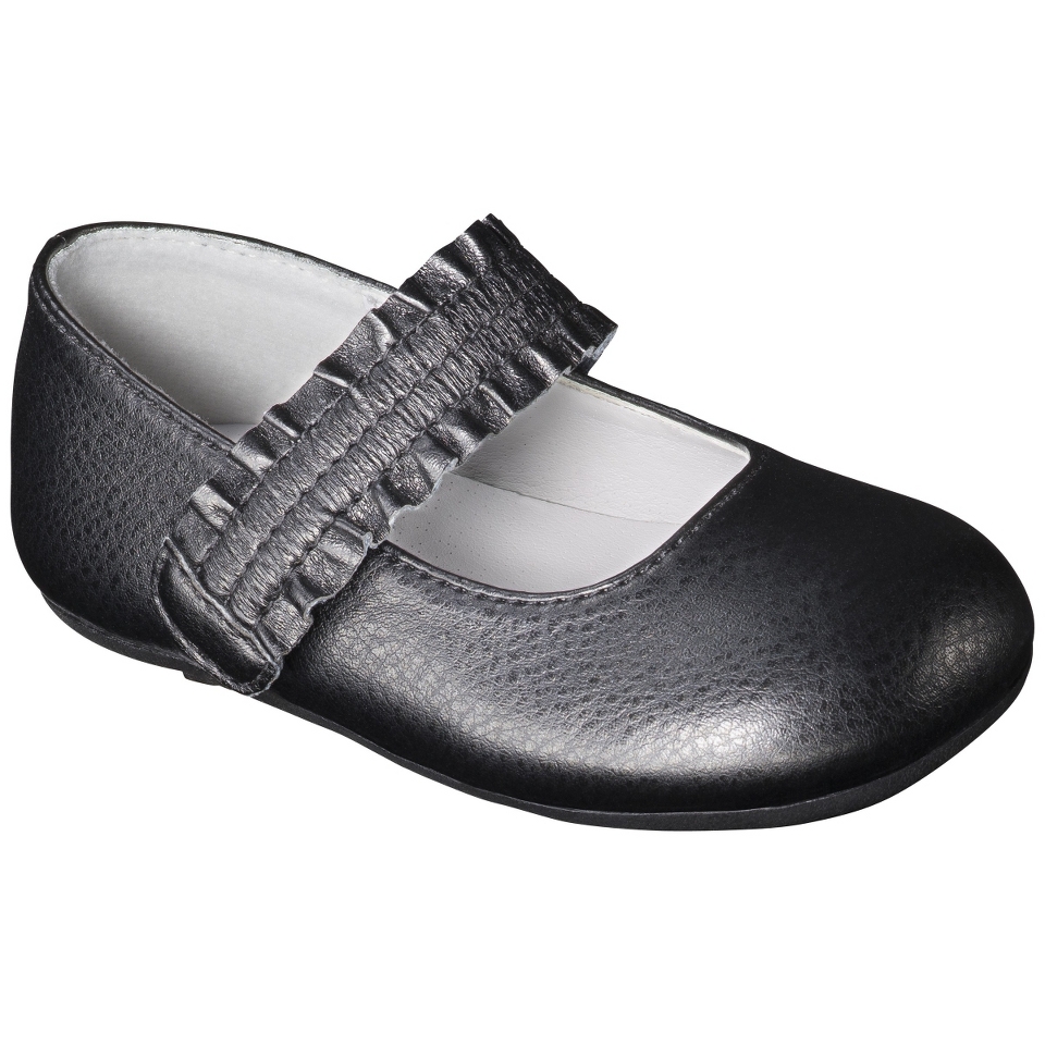 Infant Girls Genuine Kids from OshKosh Annona Dress Shoe   Black 4