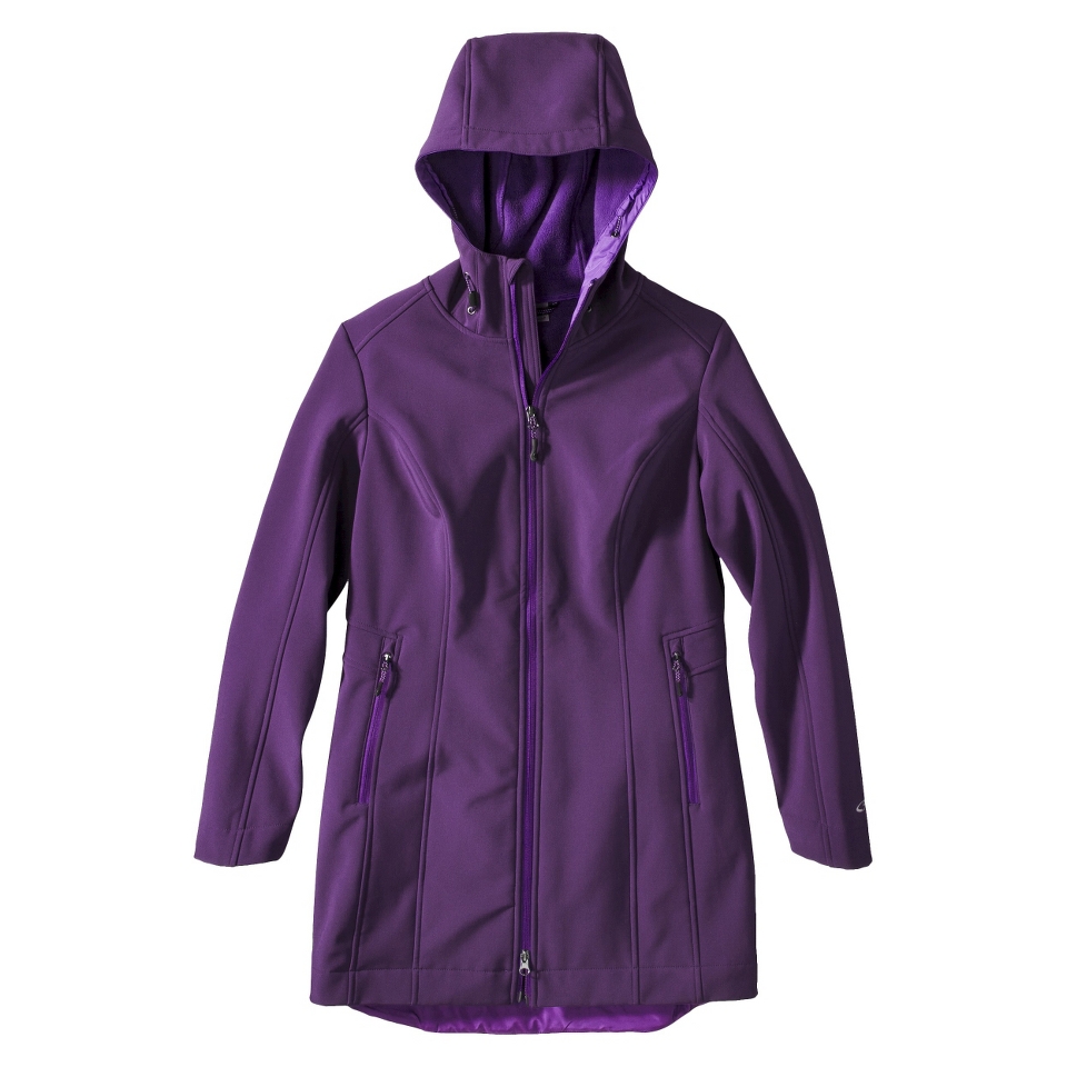 C9 by Champion Womens Long Softshell Jacket  Purple M