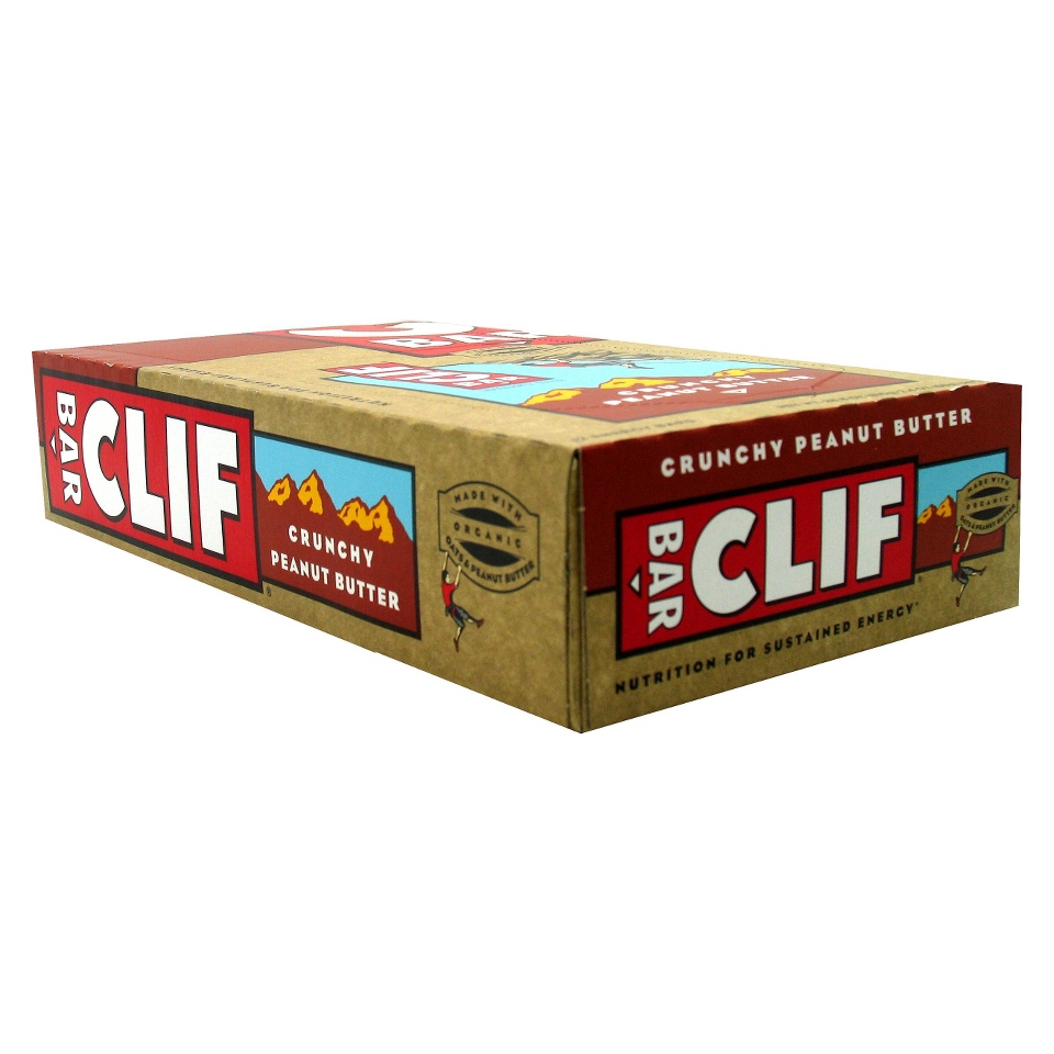 Clif Bar Crunchy Peanut Butter Energy Bar   12 Count