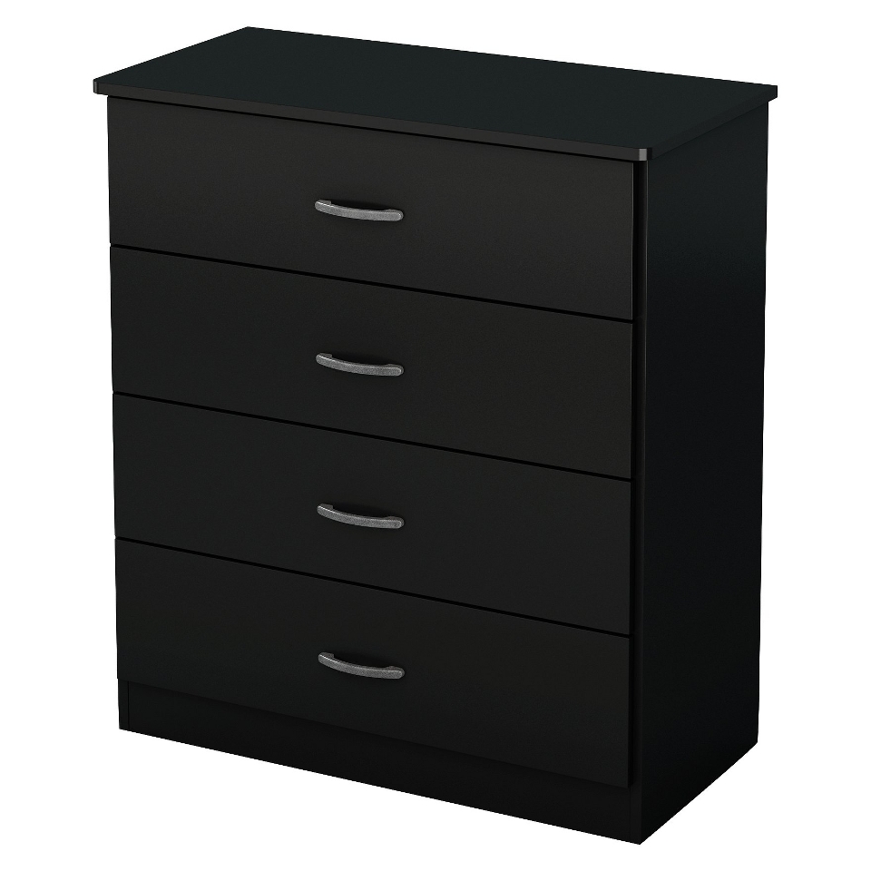 Kids Chest Simply Basics 4 Drawer Kids Dresser   Black