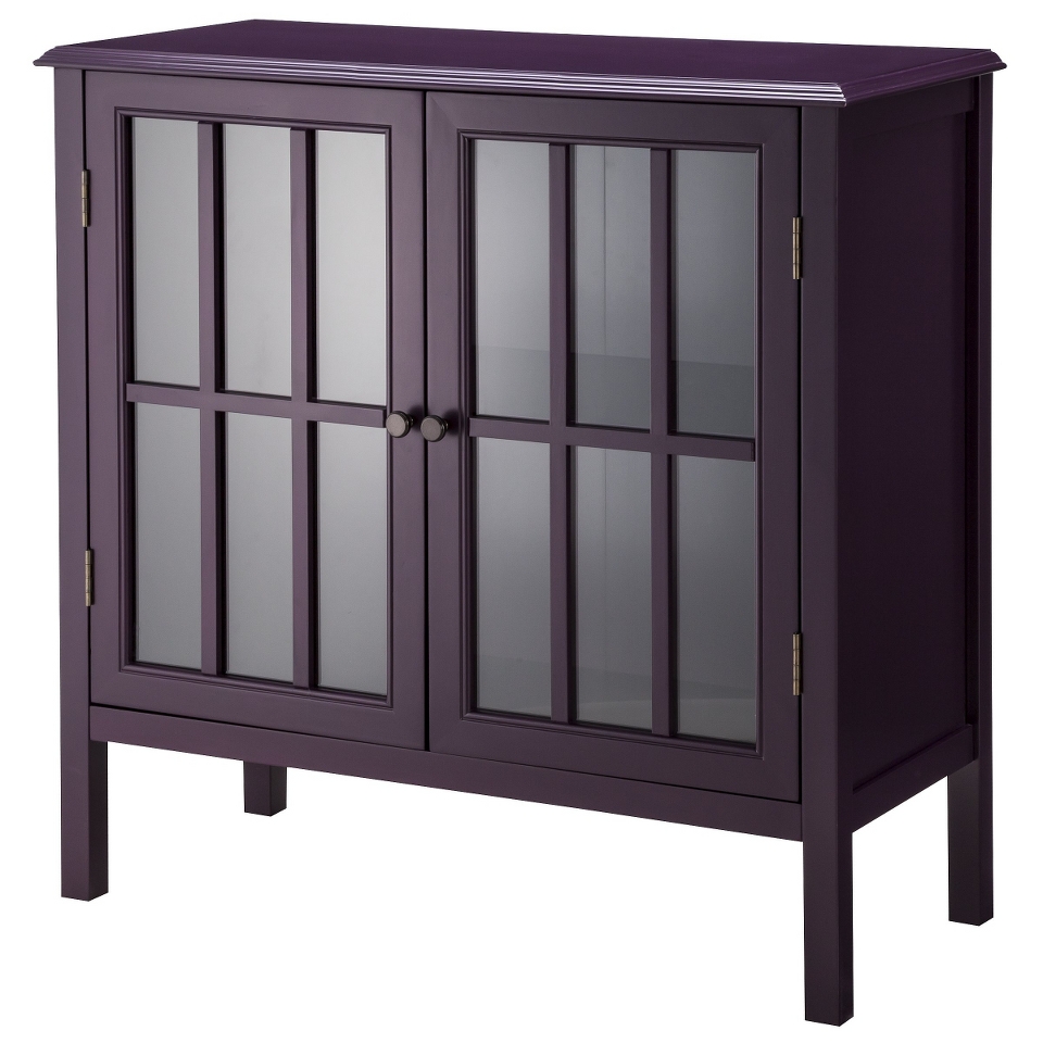 Accent Table Threshold Windham Accent Cabinet   Purple