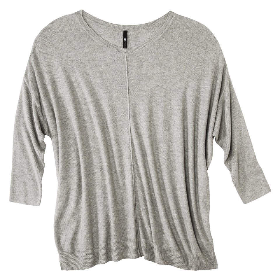 labworks Womens Plus Size Long Sleeve Sweater   Gray 4