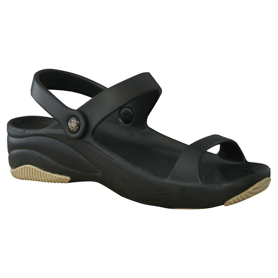 Boys USA Dawgs Premium Slide Sandals   Black/Tan 1