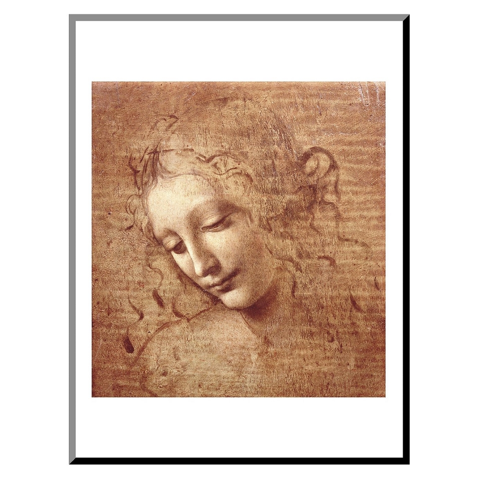 Art   Female Head c.1508 Mounted Print