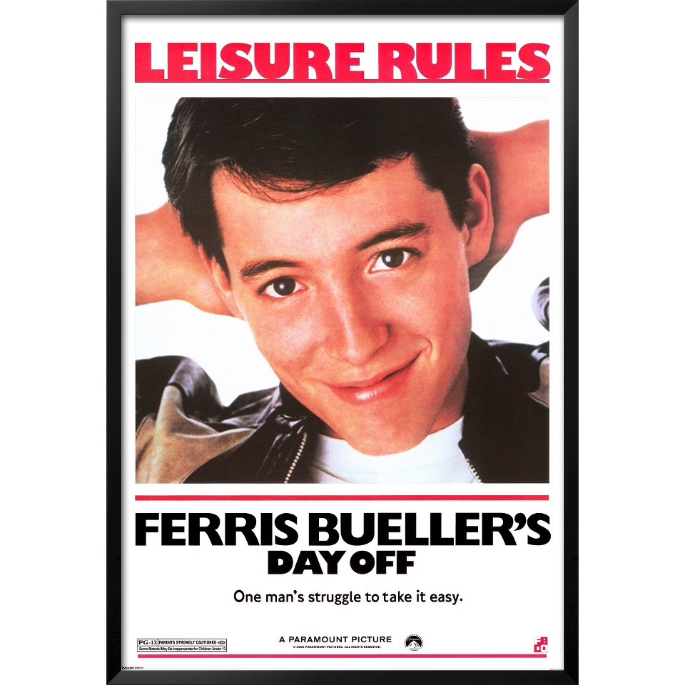 Art   Ferris Buellers Day Off Framed Poster