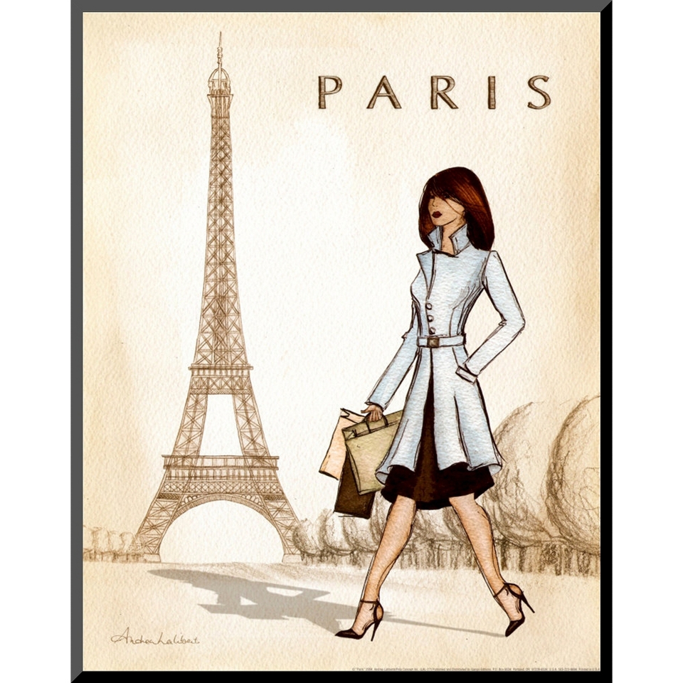 Art   Paris Mounted Print