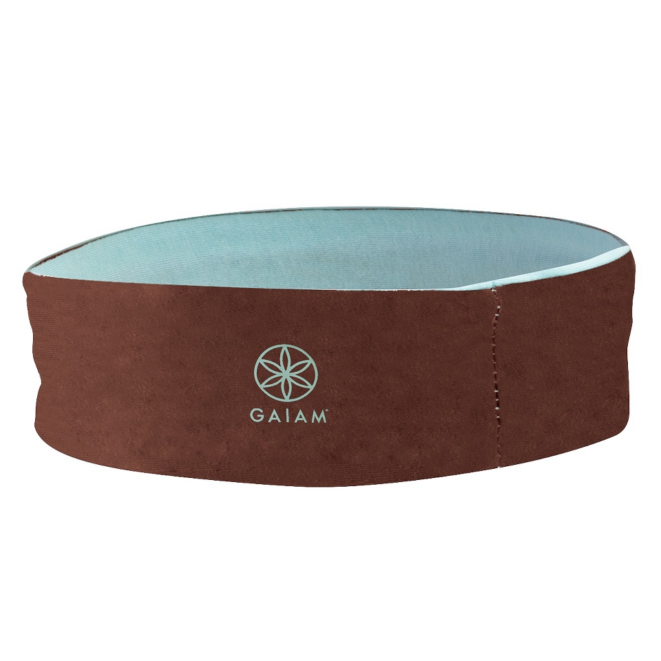 Gaiam Sure Grip Headband   Brown/Blue (2)