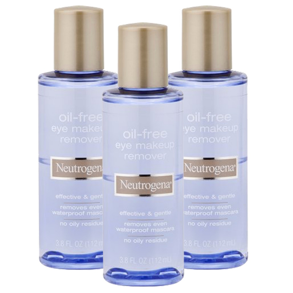 Neutrogena Oil Free Eye Makeup Remover   3 Pack